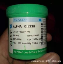 ALPHA OM-338 免清洗无铅锡膏